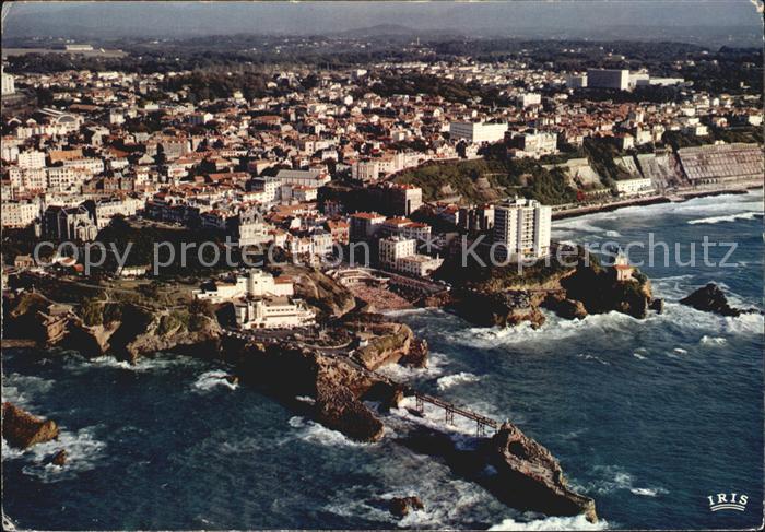 Biarritz Pyrenees Atlantiques Kueste Meer Hotel