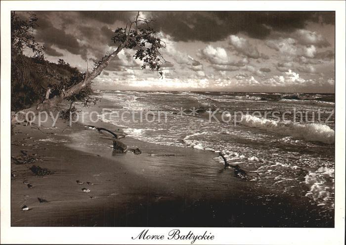 Polen Njemska Ostsee Abendstimmung