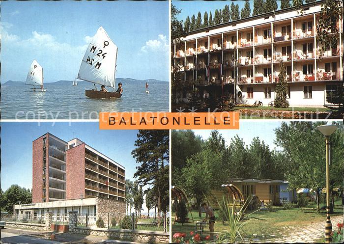 Balatonlelle Segelboote Hotels Campingplatz