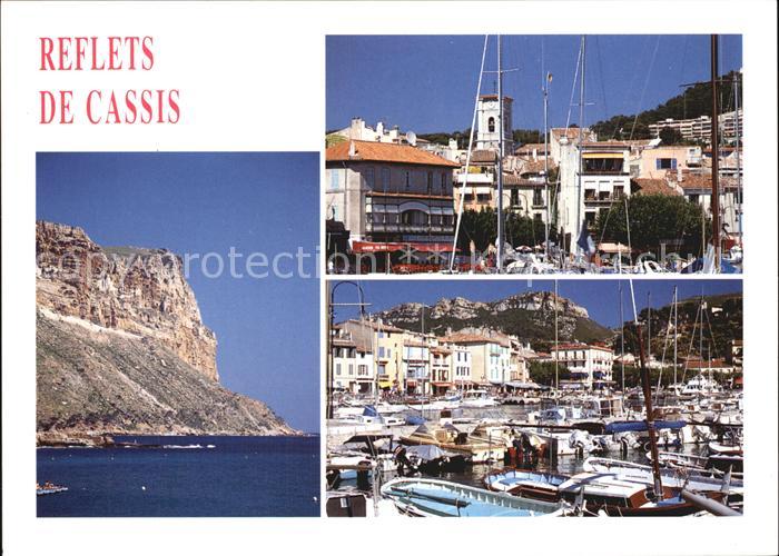 Cassis Hafen Stadtansicht Kirche