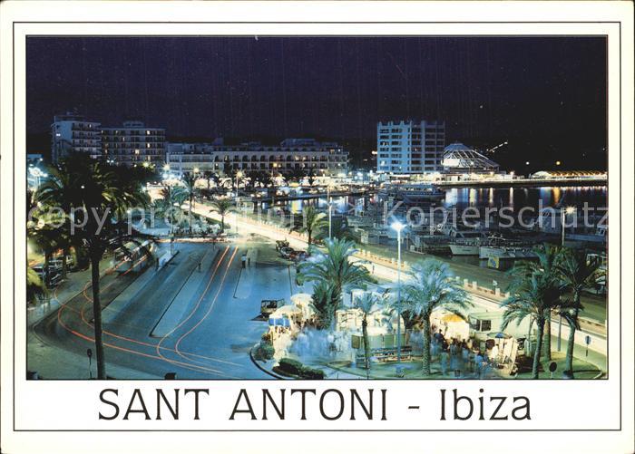 Ibiza Islas Baleares Sant Antoni Nacht