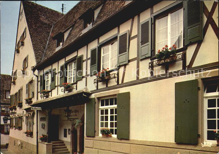 Mittelbergheim Winstub Gilg Fachwerk