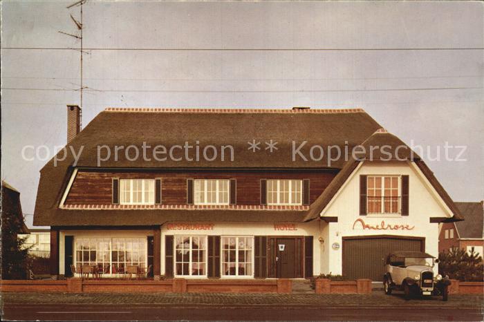 Westende Hotel Restaurant Melrose