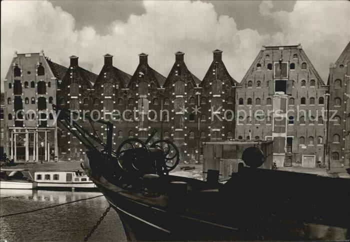 Amsterdam Niederlande Brouwersgracht Oude Pakhuizen Lager
