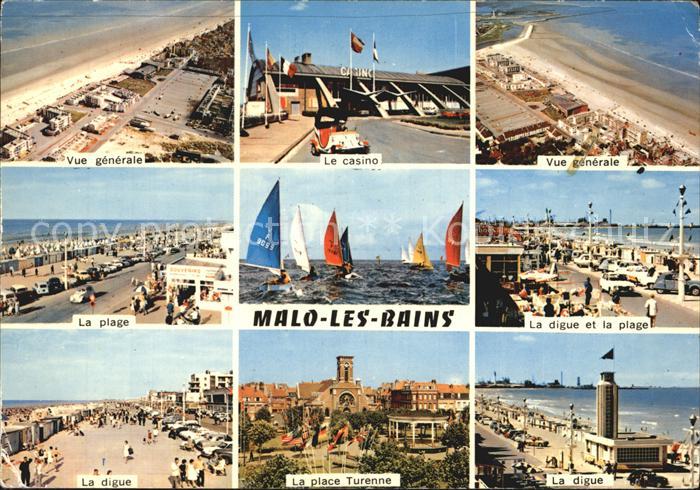 Malo-les-Bains Strand Casino Place Turenne Hafen