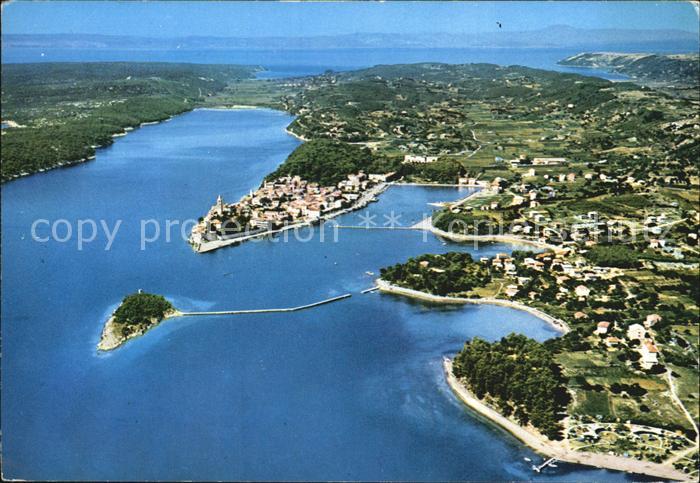 Rab Kroatien Luftaufnahme