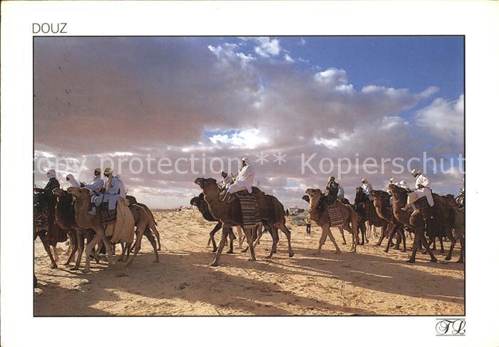 Douz Pendant Festival Kamelkarawane