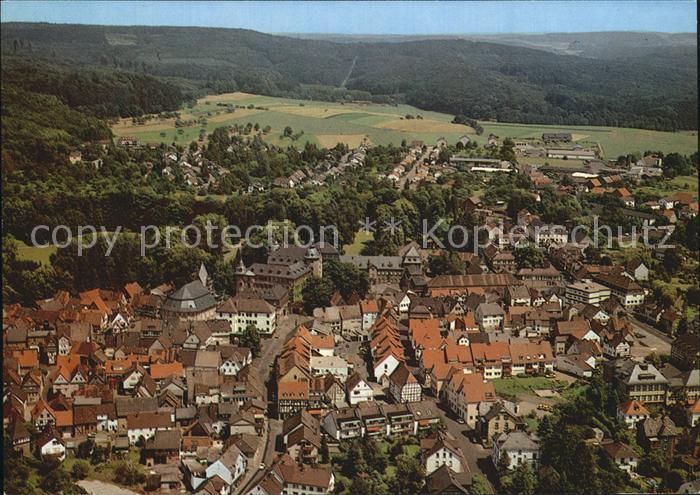 Laubach Hessen Luftkurort Luftaufnahme  Cafe Goebel