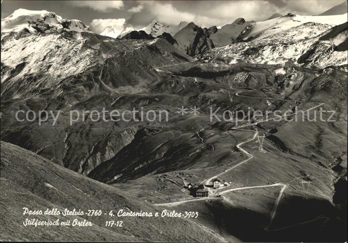 Stelvio Pass Joch Ortler