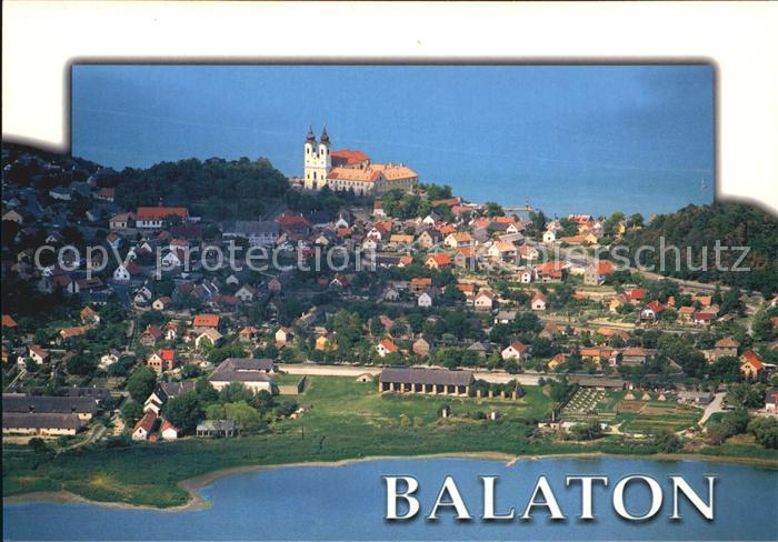 Balaton Plattensee Kirche Ortsansicht