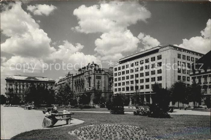 Budapest Vigado Platz