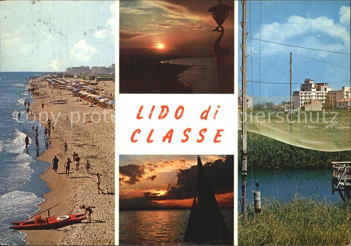 Lido di Classe Strand Abendstimmung