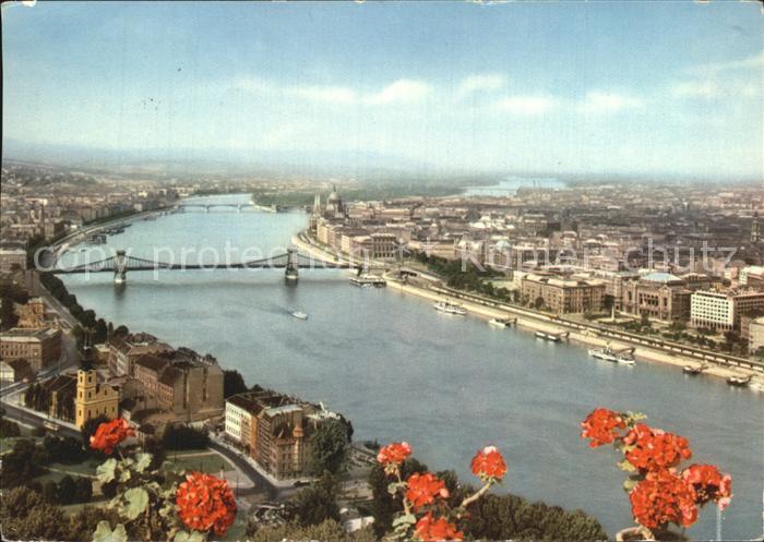 Budapest Stadtansicht Luftbild