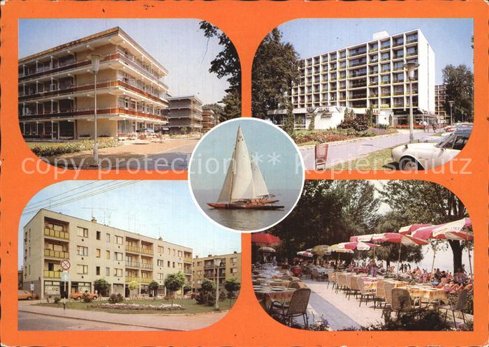 Siofok Strandpromenade Hotelanlagen