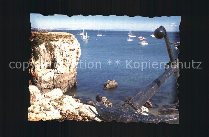 Cascais Segelboot Schiffsanker