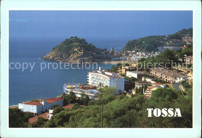 Tossa de Mar Costa Brava Luftbild