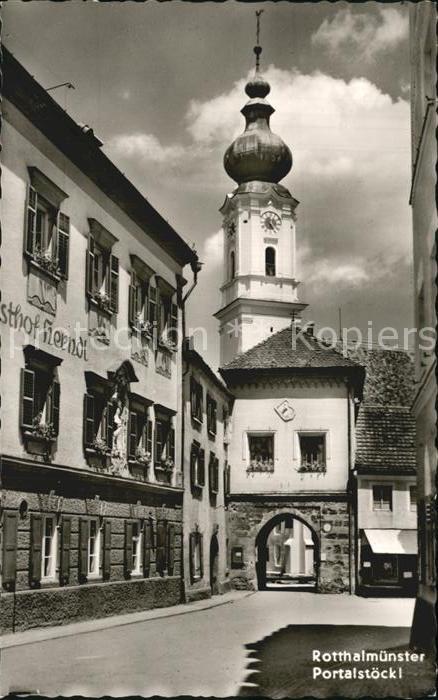 Rotthalmuenster Portalstoeckl