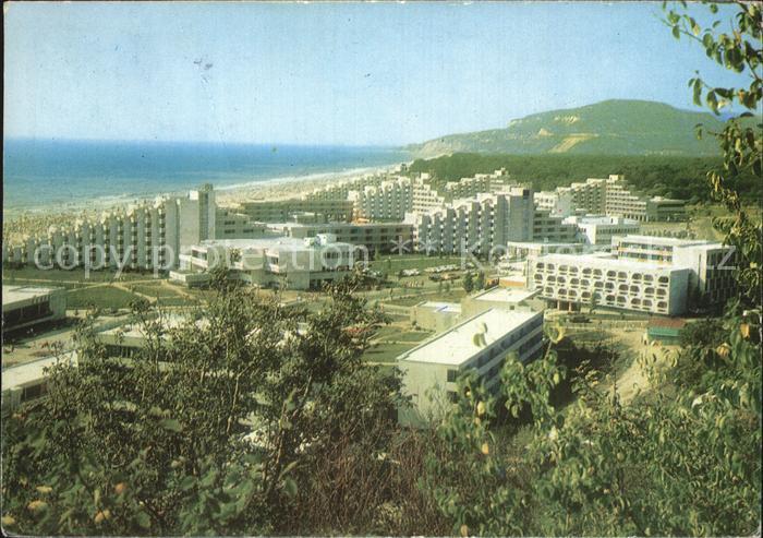 Albena Fliegeraufnahme Hotels und Strand