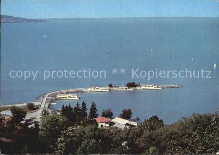 Tihany Fliegeraufnahme Mole