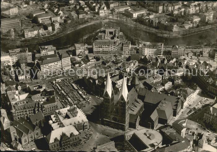 BREMEN  CITY Fliegeraufnahme