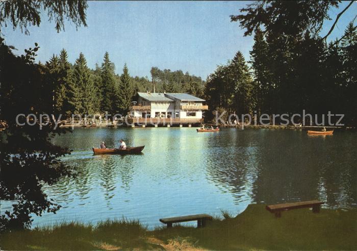 Neubau Fichtelberg Rasthaus am Fichtelsee