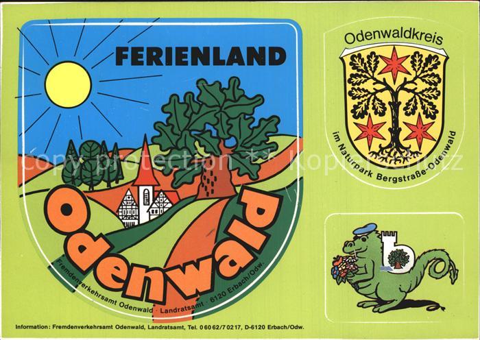 Brensbach Ferienland Odenwald Sticker