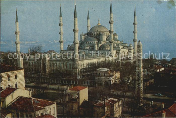 Istanbul Constantinopel Blaue Moschee