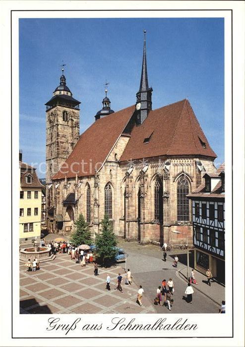 Schmalkalden Thueringen Kirchenpartie