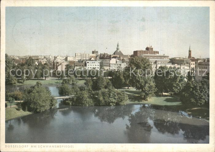 DuessELDORF  CITY am Schwanenspiegel