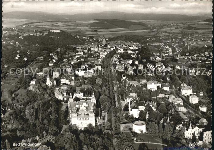Bad Wildungen Fliegeraufnahme