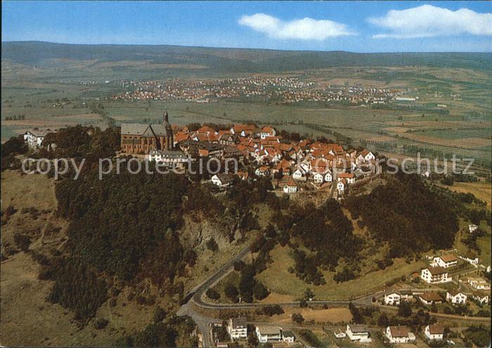 Amoeneburg Fliegeraufnahme Restaurant Cafe  Schloss
