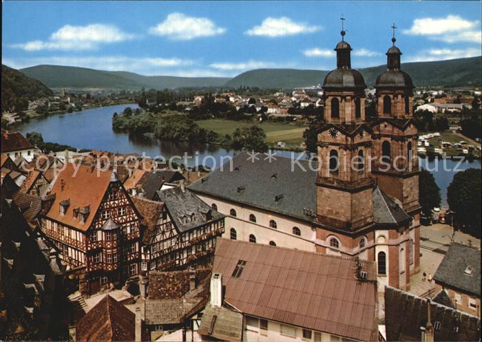 Miltenberg Main Fliegeraufnahme mit Kirche