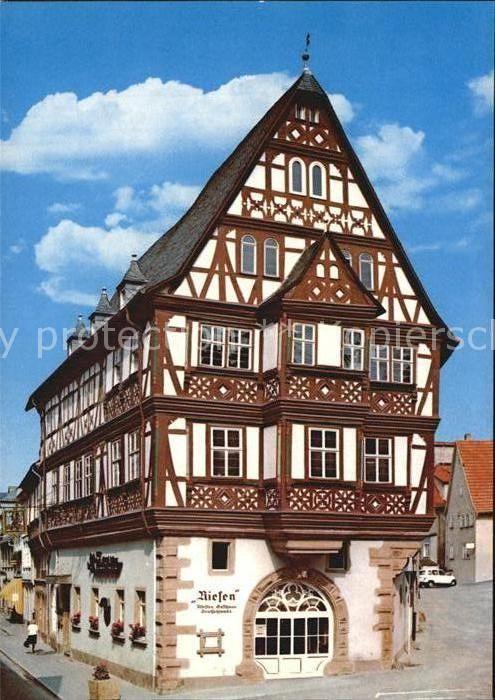 Miltenberg Main Hotel Riesen Fachwerk