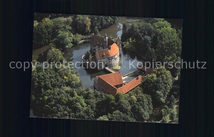 Luedinghausen Fliegeraufnahme Muensterlandmuseum Burg Vischering