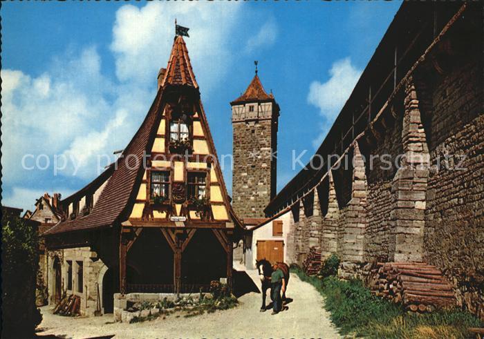 Rothenburg Tauber Schuett Alte Schmiede