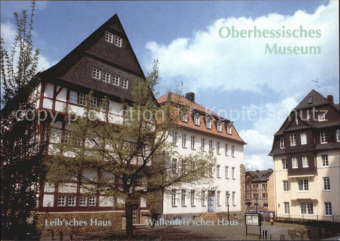 Giessen Lahn Oberhessisches Museum Wallenfelsches Haus