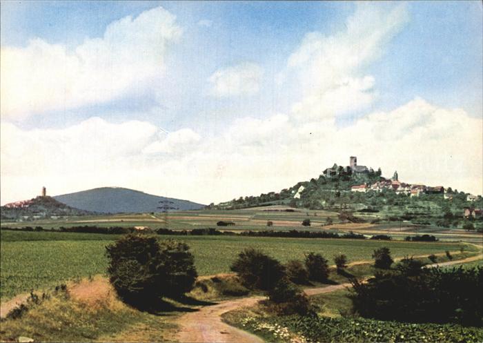 Giessen Lahn mit Gleiberg Vetzberg Duensberg