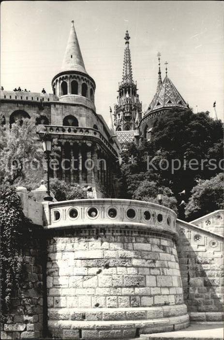 Budapest Fischerbastei und Matthias-Kirche