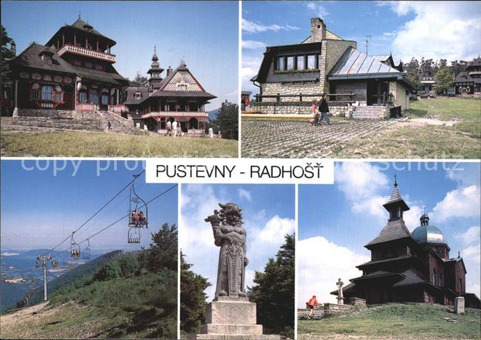 Pustevny Radhosti Chata Sumna Kapelle Seilbahn