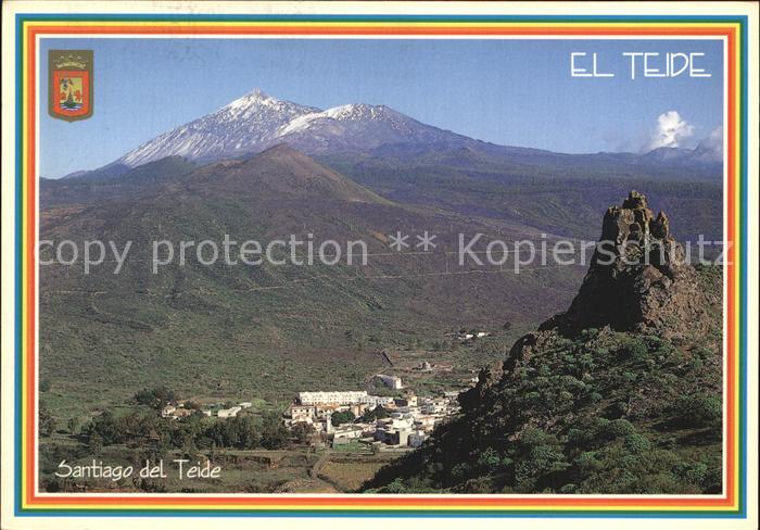 Teide (Berg) Santiago del Teide Fliegeraufnahme