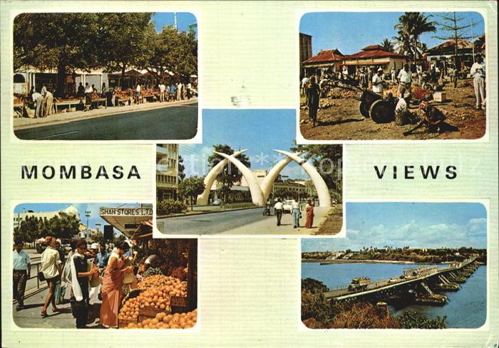 Mombasa Bruecke Markt