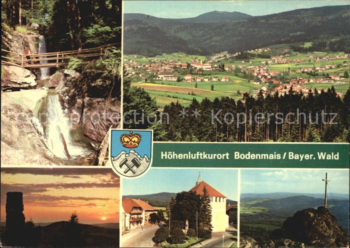 Bodenmais Wasserfall Fliegeraufnahme