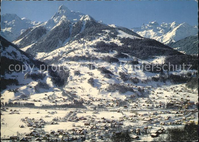Tschagguns Vorarlberg Fliegeraufnahme