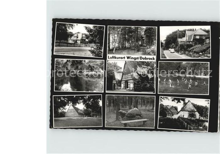 Wingst Bauernhaus Teich Schwimmbad