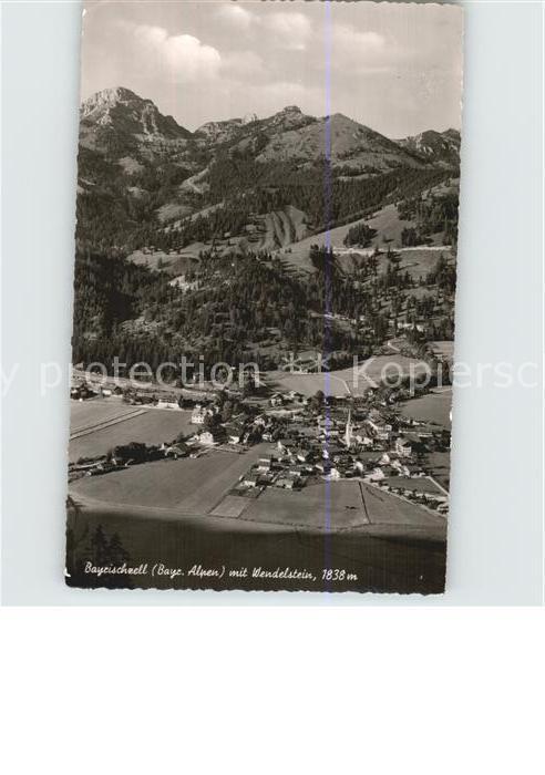 Bayrischzell Gesamtansicht mit Wendelstein