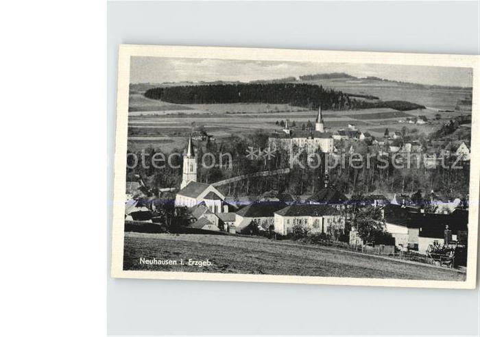 Neuhausen Erzgebirge Teilansicht