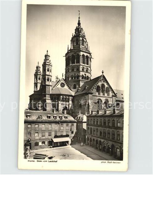 Mainz Rhein Dom vom Leichhof