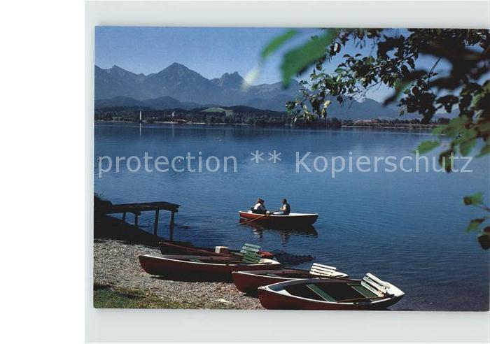 Forggensee Schwangau Rossberg Aggenstein Breitberg