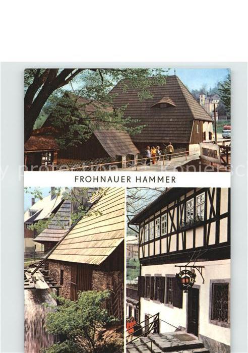 Frohnau Annaberg Hammerwerk mit Herrenhaus Museum und Gaststaette