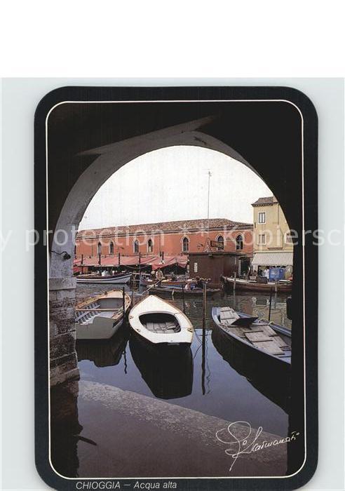 Chioggia Venetien Acqua Alta